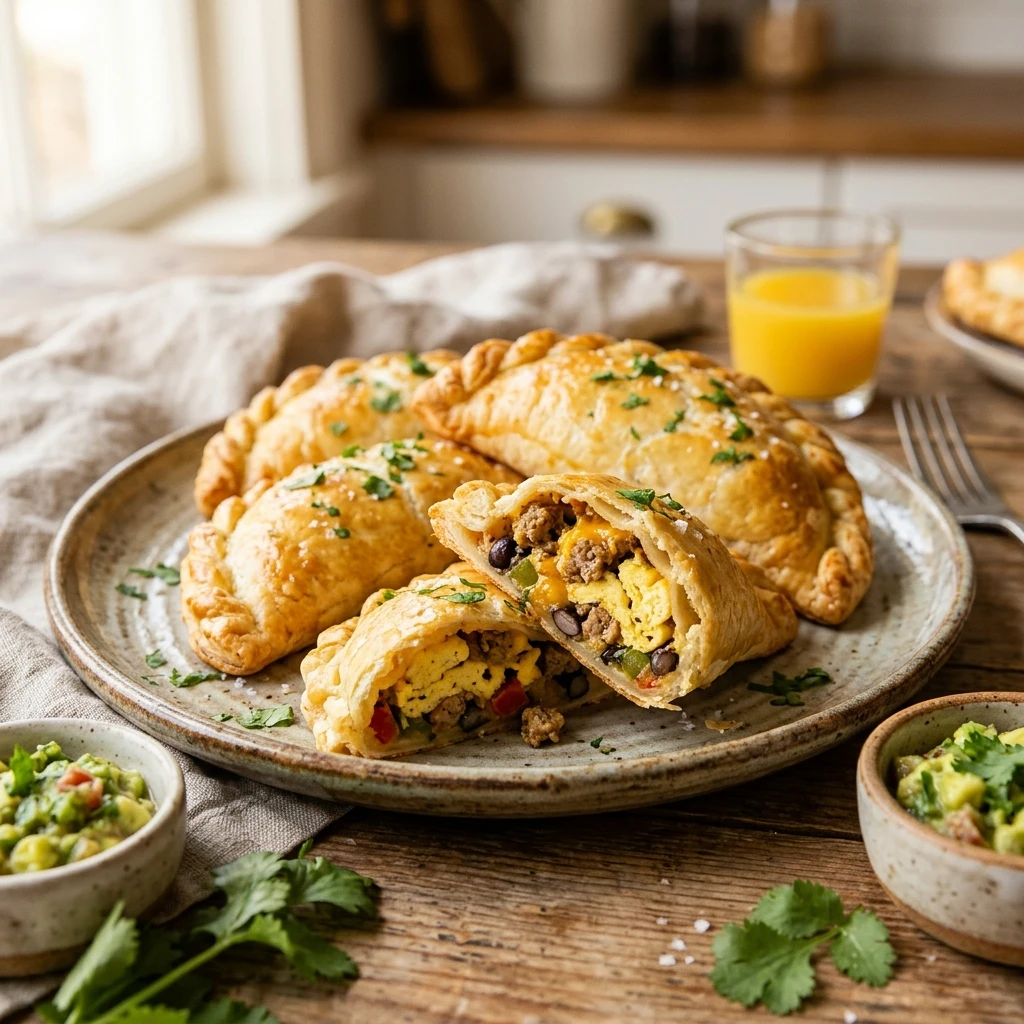 Make Ahead High Protein Breakfast Empanadas 5 Minute Kids School Morning
