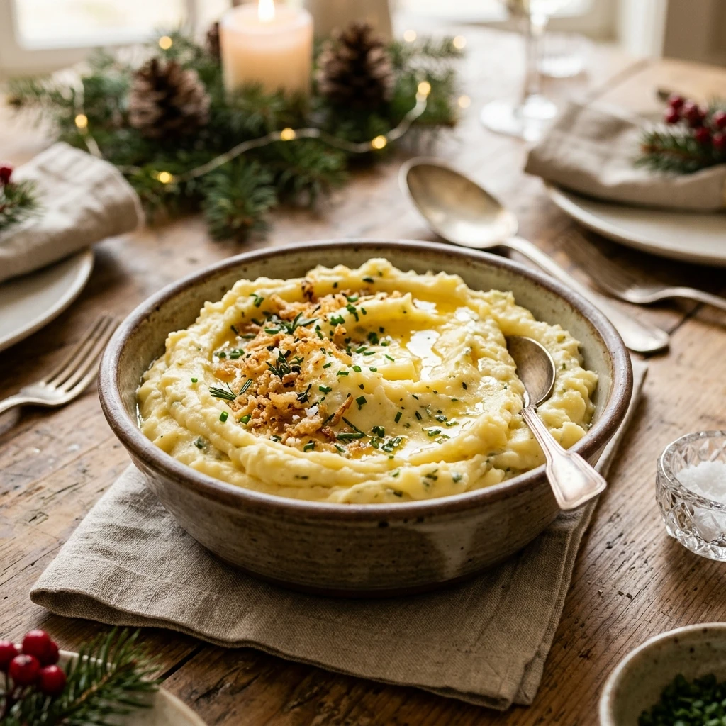 Make Ahead Mashed Potato Christmas Easy Budget Feed Crowd