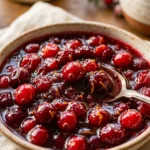Make Ahead Thanksgiving Cranberry Sauce 3 Days Before