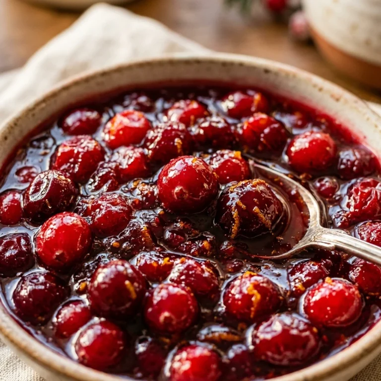 Make Ahead Thanksgiving Cranberry Sauce 3 Days Before