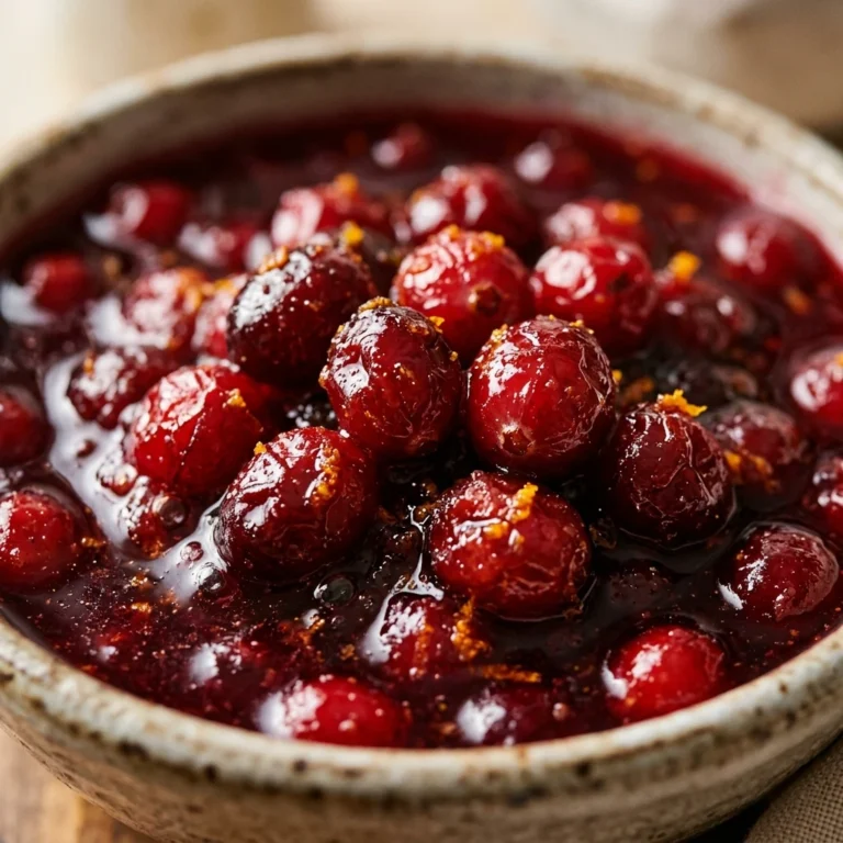 Make Ahead Thanksgiving Cranberry Sauce 3 Days Before