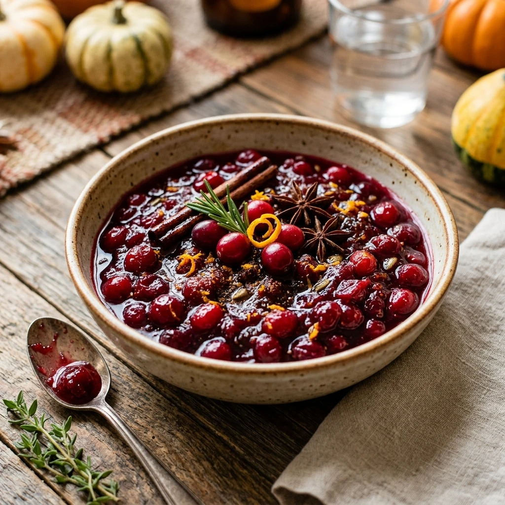 Make Ahead Thanksgiving Cranberry Sauce 3 Days Before