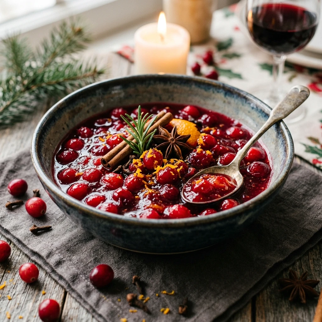 Make Ahead Winter Cranberry Sauce No Fail