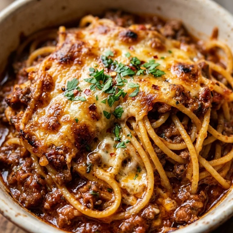 Million Dollar Baked Spaghetti