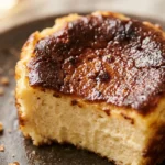 Mini Basque Cheesecake Bites Burnt Creamy Easy Party Viral TikTok Famous