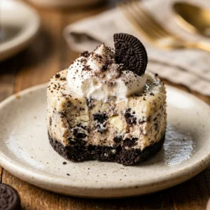 Mini 【entity-Oreo¦canonical_name=Oreo】 Cheesecake Bites No Bake Easy Party Creamy Viral Recipe