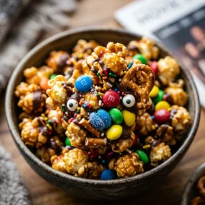 Monster Popcorn Hands - Movie Night Dinner Snack