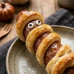 Mummy Hot Dogs Halloween 3 Ingredient Dinner Kids