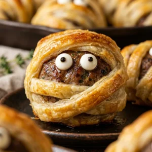Mummy Meatballs That Win Every Potluck