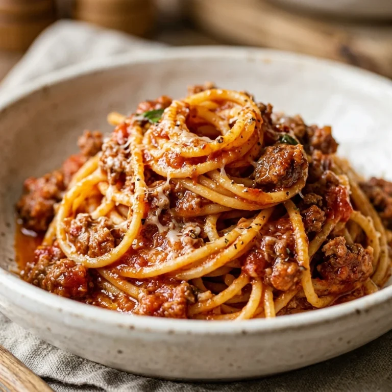 My Nonna's Best Sunday Meat Sauce Pasta