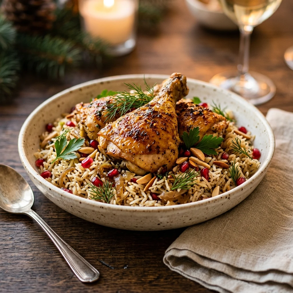 New Year Chicken And Rice High Protein