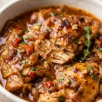 New Year Chicken Meal Prep Crockpot High Protein Under $20 Feeds 8 No Prep