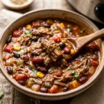 New Year Chili Meal Prep Crockpot High Protein Under $20 Feeds 8 No Prep