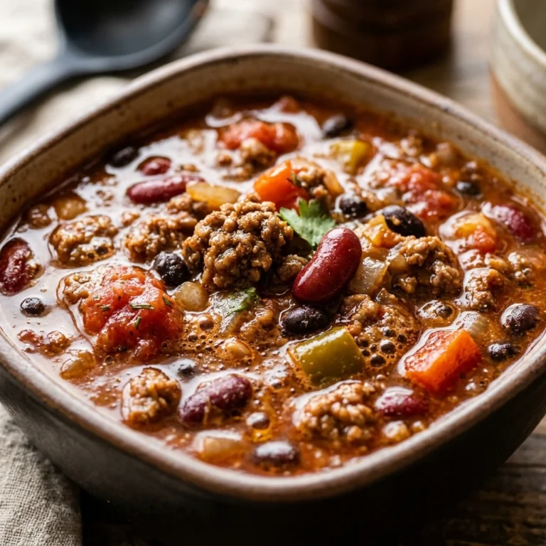 New Year Chili Meal Prep Crockpot High Protein Under $20 Feeds 8 No Prep