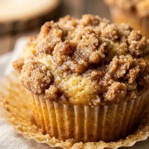 New York Style Crumb Cake Muffins Extra Streusel