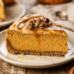 New York Style Pumpkin Cheesecake Creamy Fall Easy No Fail Recipe