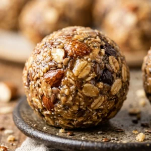 No Bake Almond Energy Balls Easy Healthy No Bake Dessert