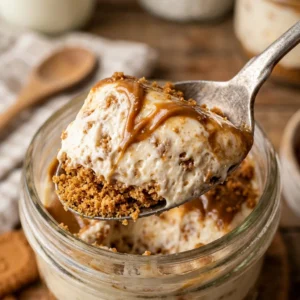 No Bake Biscoff Cheesecake Easy Creamy Viral 2026 3 Ingredient No Fail