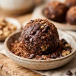 No Bake Brownie Energy Balls Easy Healthy No Bake Dessert