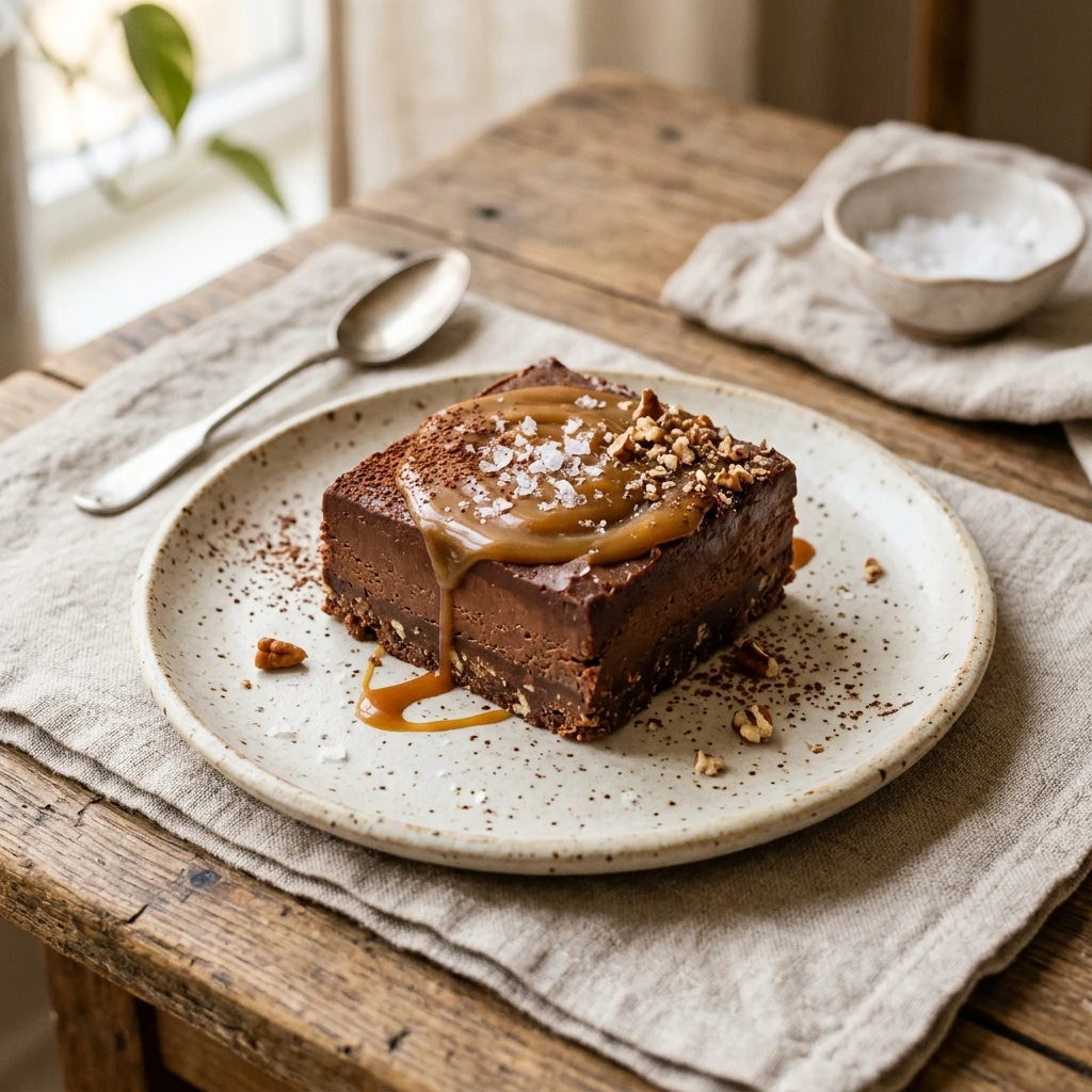 No Bake Caramel Fudge Easy No Bake Dessert Zero Heat