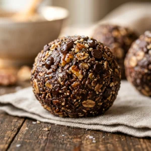 No Bake Chocolate Energy Balls Easy Healthy No Bake Dessert