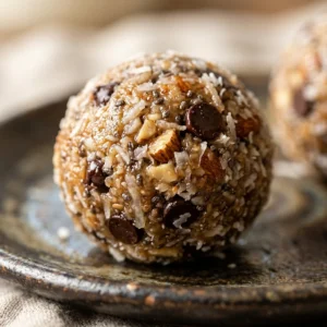 No Bake Coconut Energy Balls Easy Healthy No Bake Dessert
