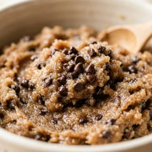 No Bake Cookie Dough Dessert Easy 3 Ingredient No Bake Zero Heat