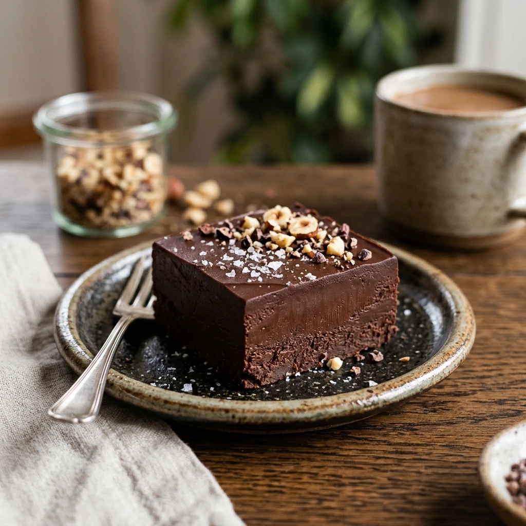 No Bake Dark Chocolate Fudge Easy No Bake Dessert Zero Heat