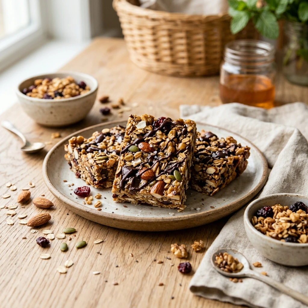 No Bake Granola Bars Easy No Bake Dessert Zero Heat