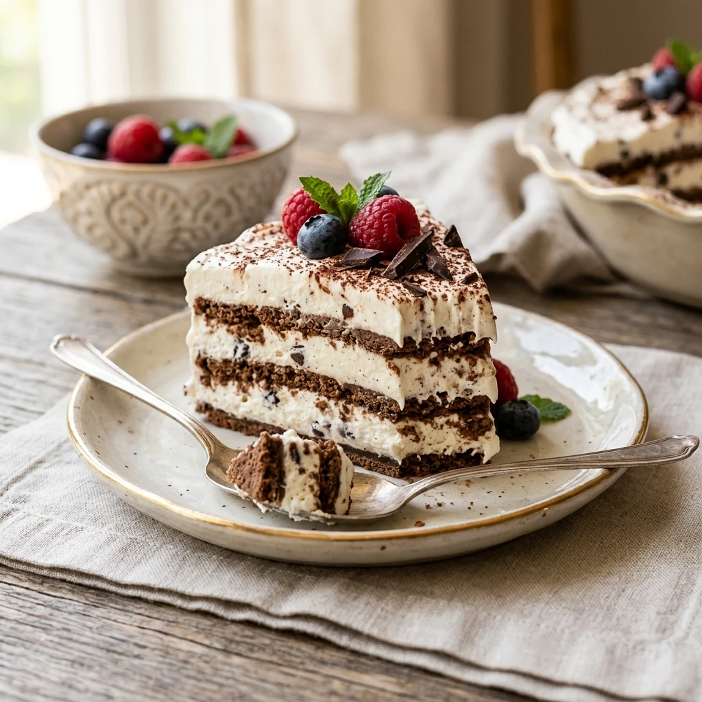 No Bake Icebox Cake Dessert Easy 3 Ingredient No Bake Zero Heat