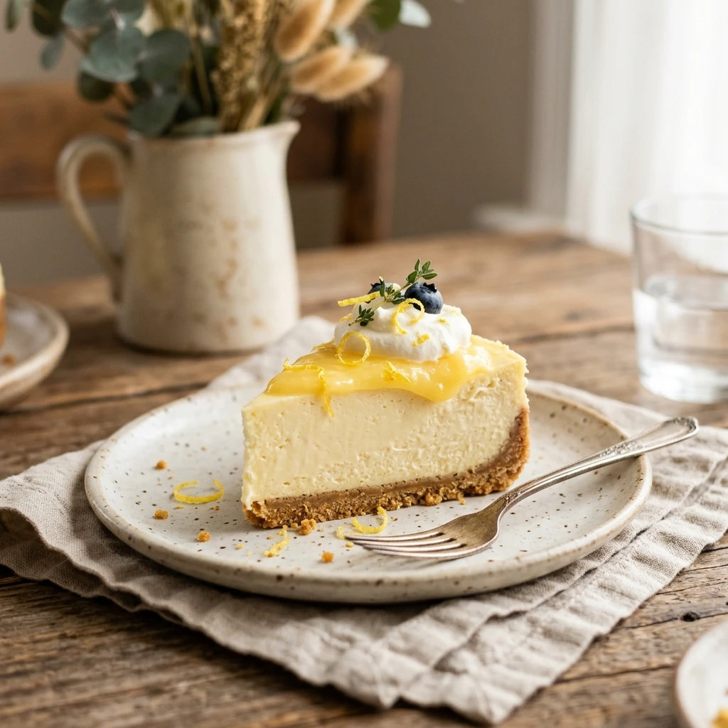 No Bake Lemon Cheesecake Easy Creamy 3 Ingredient Viral No Fail Recipe