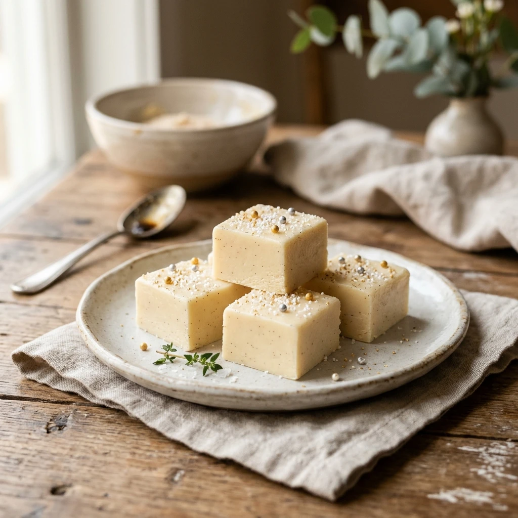 No Bake Vanilla Fudge Easy No Bake Dessert Zero Heat