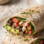 No Eggs Needed High Protein Breakfast Wrap 5 Minute Make Ahead Kids