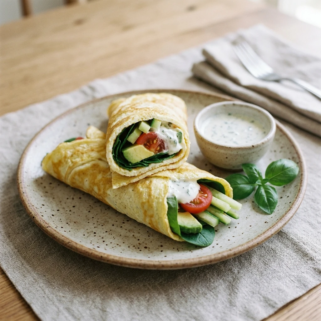 No Fail 5 Minute High Protein Egg White Wraps Make Ahead Weight Loss Healthy
