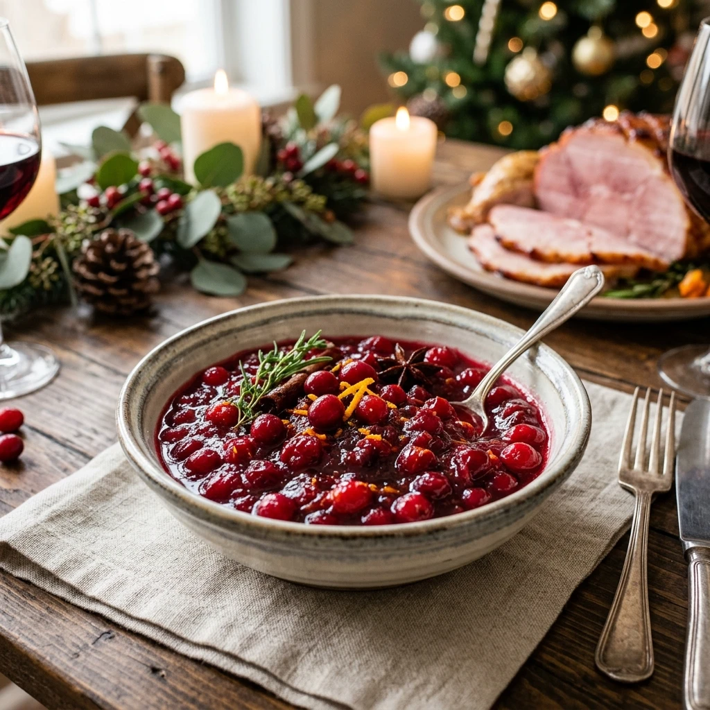 No Fail Christmas Cranberry Sauce For Ham And Turkey