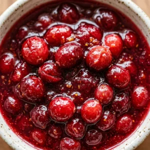 No Fail Cranberry Sauce From Frozen Bag