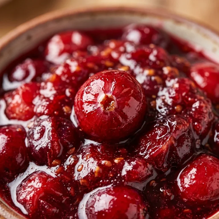 No Fail Cranberry Sauce From Frozen Bag