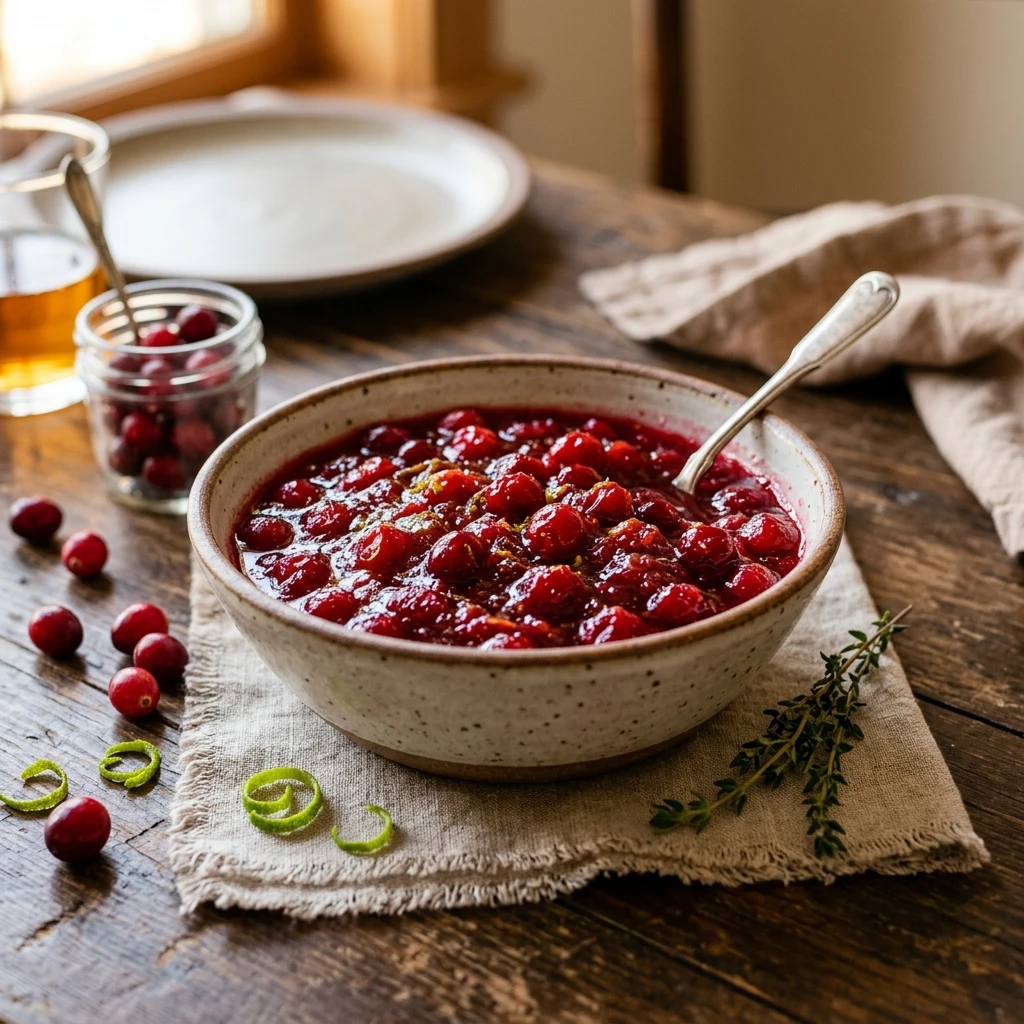 No Fail Thanksgiving Cranberry Sauce 3 Ingredients
