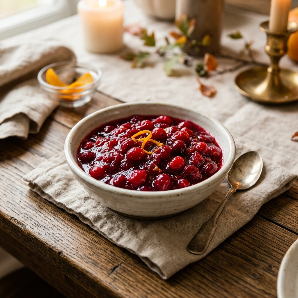 No Fail Thanksgiving Cranberry Sauce 3 Ingredients