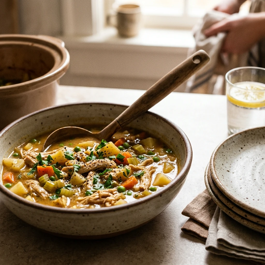 No Prep Dump & Walk Chicken High Protein Crockpot 5 Min Prep Feeds Crowd Under $20