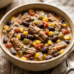 No Prep Dump & Walk Soup High Protein Crockpot 5 Min Prep Feeds Crowd Under $20