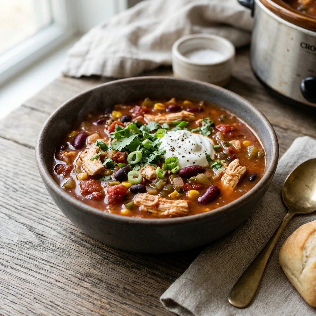 No Prep Dump & Walk Soup High Protein Crockpot 5 Min Prep Feeds Crowd Under $20