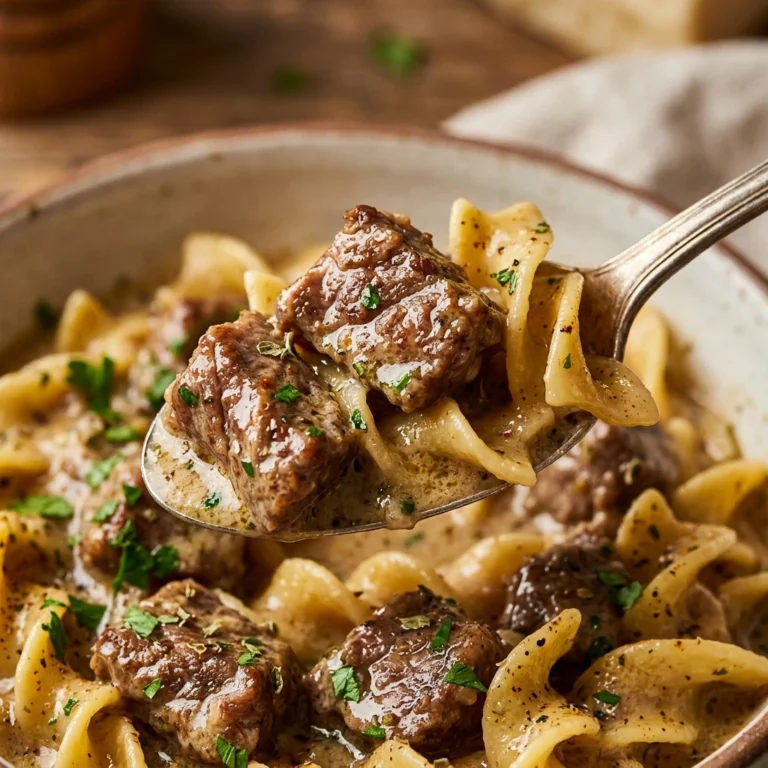 One-Pot Beef And Noodles Creamy $1.75 Per Serving