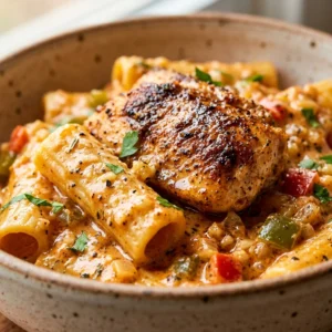 One-Pot Cajun Chicken Pasta Creamy 20 Minute