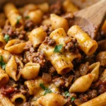 One-Pot Cheeseburger Pasta Kid Approved 20 Minute