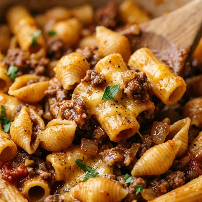 One-Pot Cheeseburger Pasta Kid Approved 20 Minute