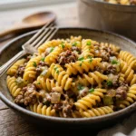 One-Pot Cheeseburger Pasta Kid Approved 20 Minute