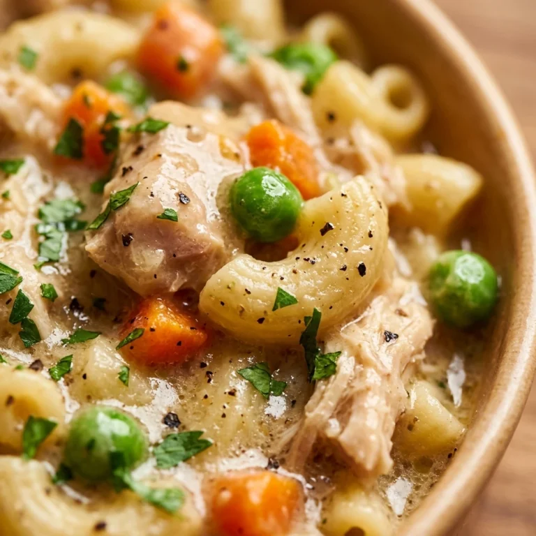One-Pot Chicken Pot Pie Pasta Cozy 20 Min