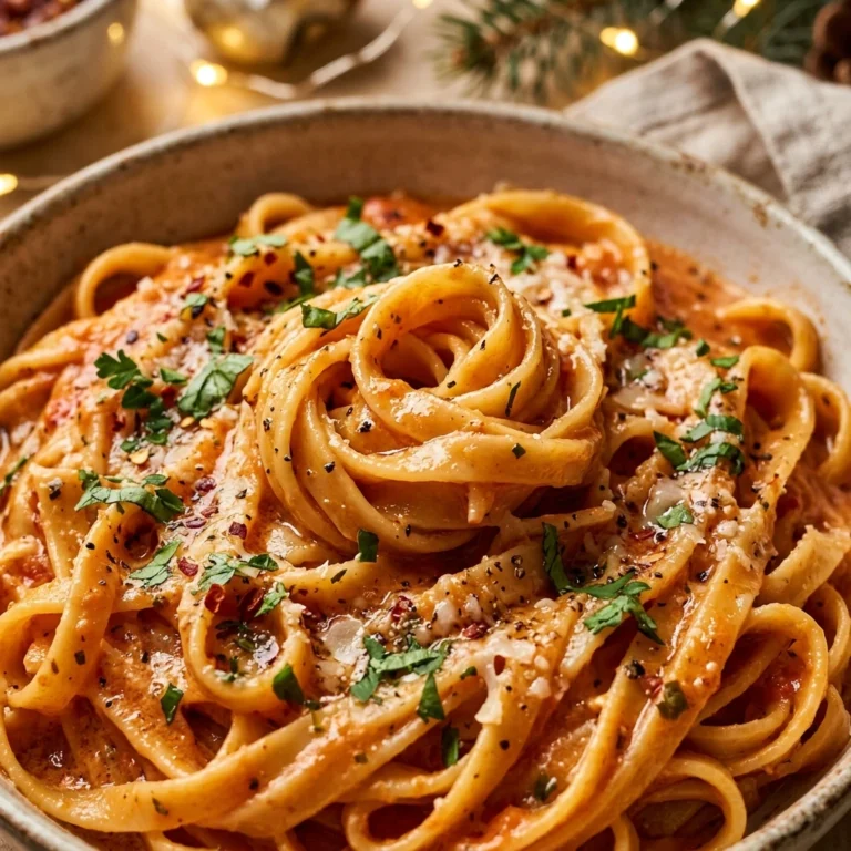 One Pot Creamy Tomato Pasta Christmas Dinner Easy Holiday