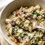 One Pot Greek Chicken Rice Easy Fluffy Family